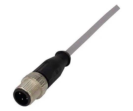 64-1723-66　Harting, 2134 Series, Straight M12 to Unterminated Cable assembly, 3 Core 5m Cable　21348400383050