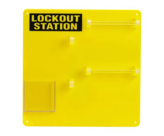 64-1661-35　10 Padlock Lockout Station　050990