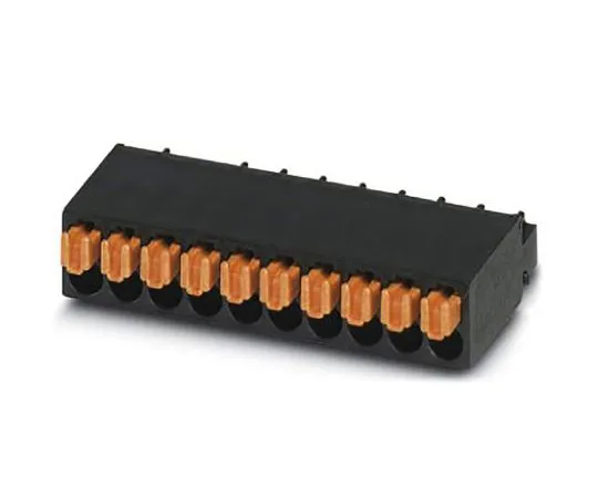 64-1745-70　Phoenix Contact FMC 0.5/10-ST-2.54, 10 Way Pluggable Terminal Block　1821177
