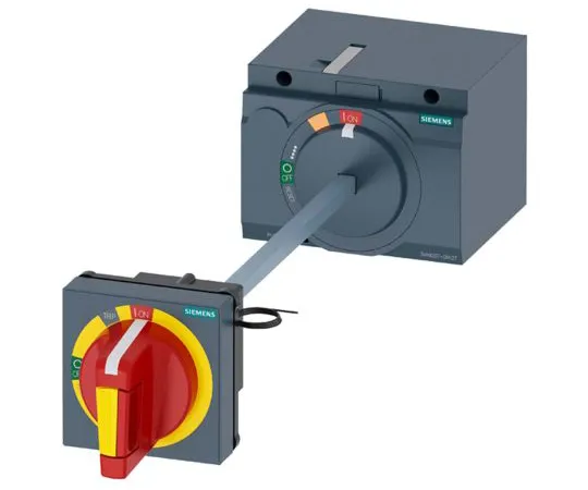 64-1705-89　Siemens Door Mounted Rotary Operator Emergency-Stop, For Use With 3VA2 100/160/250　3VA9267-0FK27