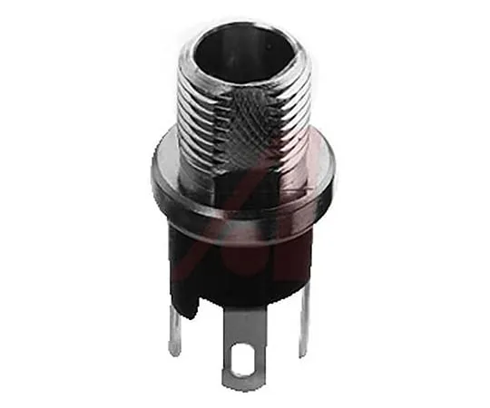 64-1730-88　Switchcraft L7, DC Power Plug Rated At 5A, 12 V dc, Through Hole, length 20.8mm, Silver Plate　L722A