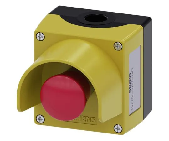64-1704-12　Siemens Emergency Button　3SU1851-0NB00-2AC2