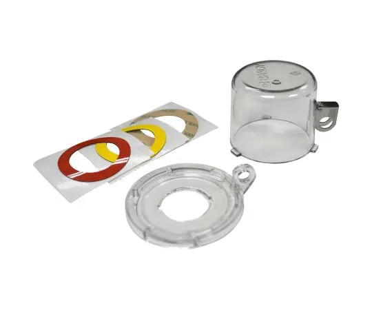 64-1714-46　30mm Shackle Polycarbonate, Stainless Steel Push Button Lockout　139796