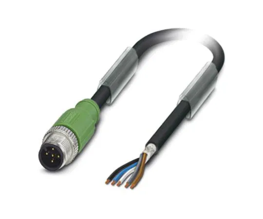 64-1649-23　Phoenix Contact M12 5-Pin Male Cable & Connector　1682731