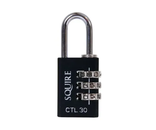 64-1662-28　Squire 30mm Die Cast Combination Padlock　RS CTL30