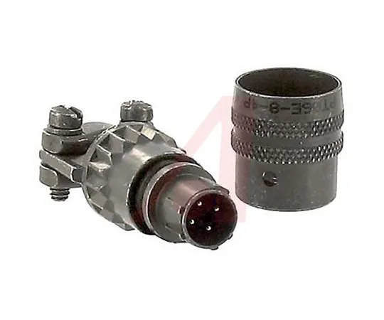 64-1689-85　Amphenol PT Series, 4 Way Cable Mount MIL Spec Circular Connector Plug, Pin Contacts,Shell Size 8, Bayonet,　PT06E-8-4P(SR)
