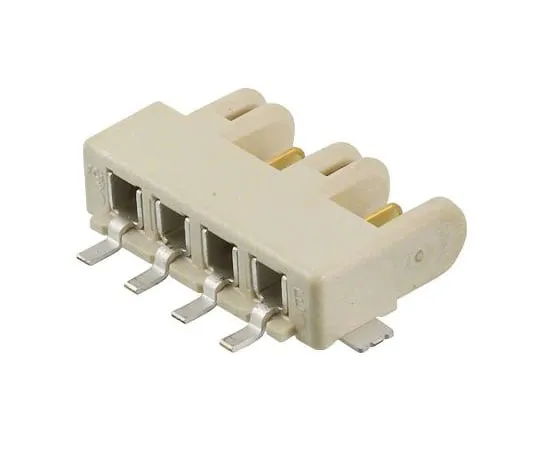64-1648-16　Amphenol FCI RotaConnect 10120045, 4 Way, 1 Row, Right Angle PCB Header　10120045-401LF