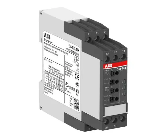 64-1714-83　ABB CM-TCS Temperature Monitoring Relay With SPDT Contacts, 24 → 240 V ac/dc, 3 Phase　1SVR740740R0100  CM-TCS.11P