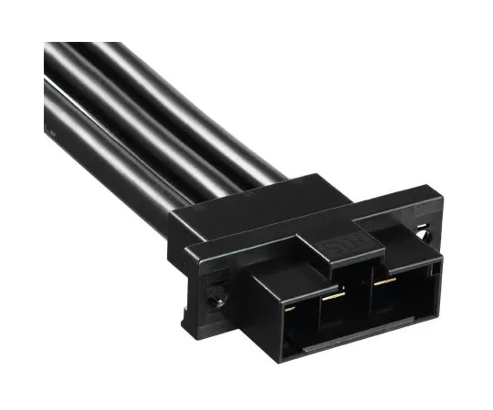 64-1699-39　Hirose DF60 Male Connector Housing, 10.16mm Pitch, 3 Way, 1 Row　DF60-3EP-10.16C