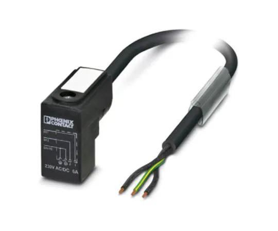 64-1650-10　Phoenix Contact Valve C 3-Pin Cable & Connector　1400641
