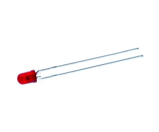 64-1640-80　2.5 V Red LED 3mm Through Hole, Kingbright L-132XID　L-132XID