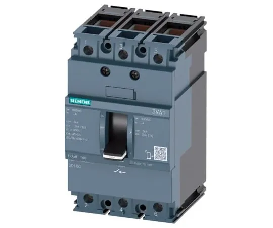 64-1705-68　3 Pole DIN Rail Non F***d Isolator Switch, 125 A, 85 kW, IP40　3VA1112-1AA36-0AA0