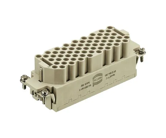 64-1704-77　Han EEE HMC Series size 24 B Connector Insert, Female, 64 Way, 16A, 500 V　09322643101
