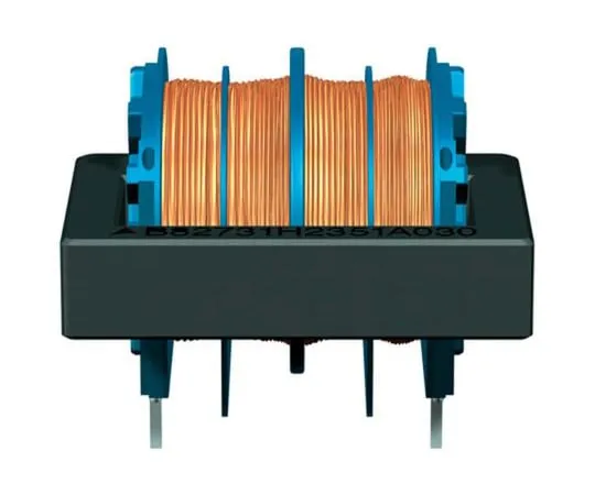 64-1682-03　EPCOS 100 mH -30 → +50% Ferrite Common Mode Choke, Max SRF:10kHz, 350mA Idc, 4.5Ω Rdc B82731H　B82731H2351A030