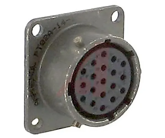 64-1689-27　Amphenol PT Series, 19 Way Panel Mount MIL Spec Circular Connector Receptacle, Socket Contacts,Shell Size 14, Bayonet,　PT02A-14-19S