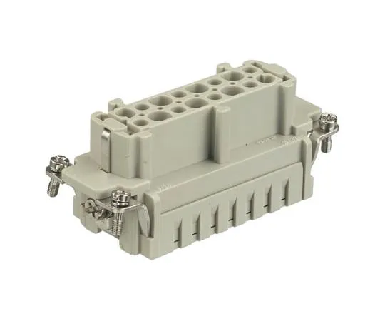 64-1705-16　Han E HMC Series size 16 E Connector Insert, Female, 16 Way, 16A, 500 V　09332162702