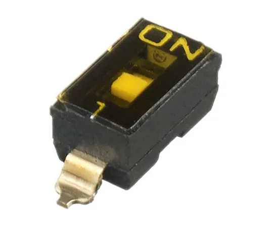 64-1718-76　1 Way Surface Mount DIP Switch SPST, Recessed Actuator Slide Actuator　IKD0103000