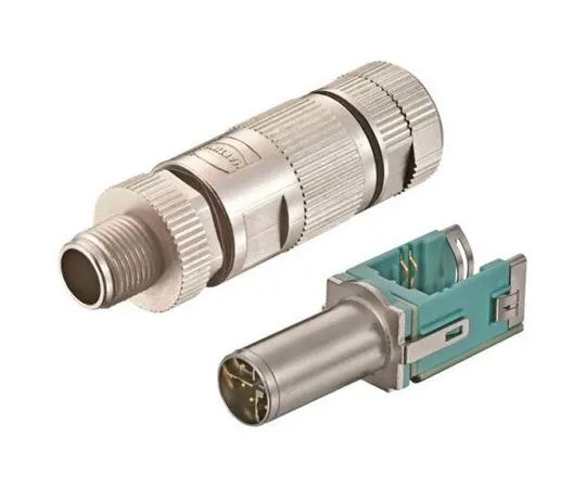 64-1711-61　HARTING preLink Series M12 Cable Mount Connector, 8 contacts Plug　20820050002