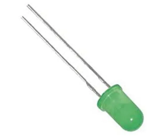 64-1641-34　2.5 V Green LED 3mm Through Hole, Kingbright L-7104SGC　L-7104SGC