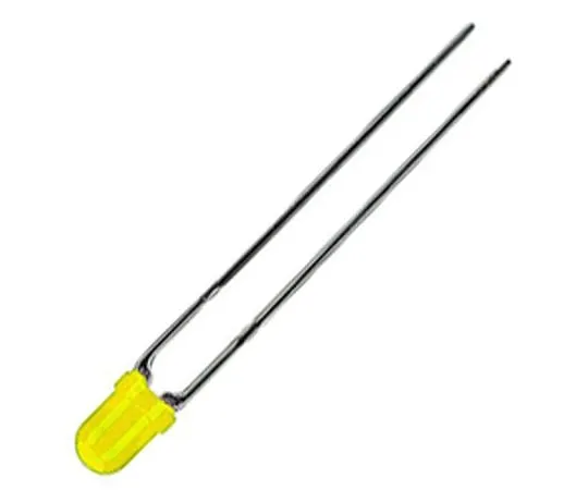 64-1641-47　2.5 V Yellow LED 3mm Through Hole, Kingbright L-937YYD　L-937YYD