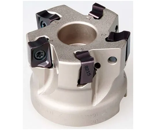 64-1664-07　Pramet 90° Face Mill, 80mm, Diameter, 27mm Bore Size, 5 9mm Cut Depth,　80A05R-S90LN12-C