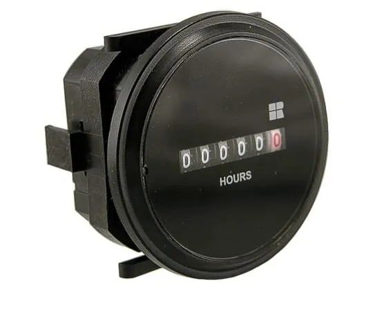 64-1750-08　Trumeter Hour Counter, 6 digits, Mechanical, Spade Terminal Connection, Voltage, 10 → 80 V dc　732-0003