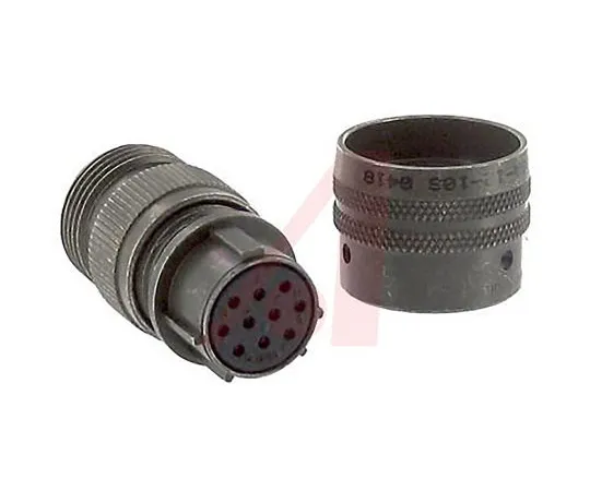 64-1689-51　Amphenol PT Series, 10 Way Cable Mount MIL Spec Circular Connector Plug, Socket Contacts,Shell Size 12, Bayonet,　PT06A-12-10S