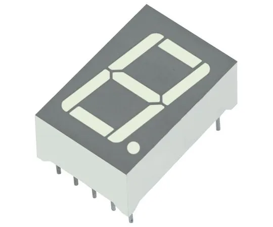 64-1717-85　SA56-11SURKWA Kingbright 7-Segment LED Display, CA Red 97 mcd RH DP 14.2mm　SA56-11SURKWA