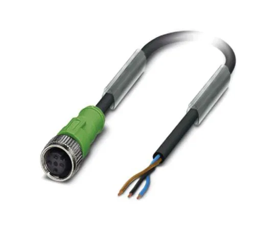 64-1649-15　Phoenix Contact M12 3-Pin Female Cable & Connector　1694208