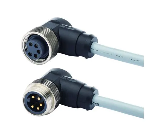 64-1723-60　Harting, 2134 Series, Right Angle 7/8" to Right Angle 7/8" Cable assembly, 5 Core 1.5m Cable　21349899597015