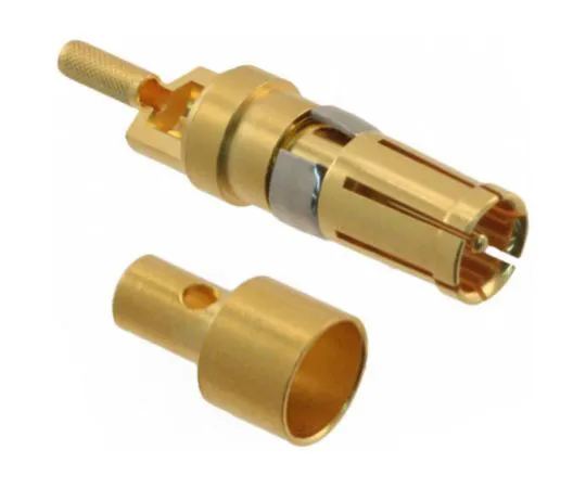64-1662-10　Harting D-Sub Mixed Series Female Crimp, Solder D-Sub Connector Coaxial Contact, Gold Plated Coaxial 0969　09691817140