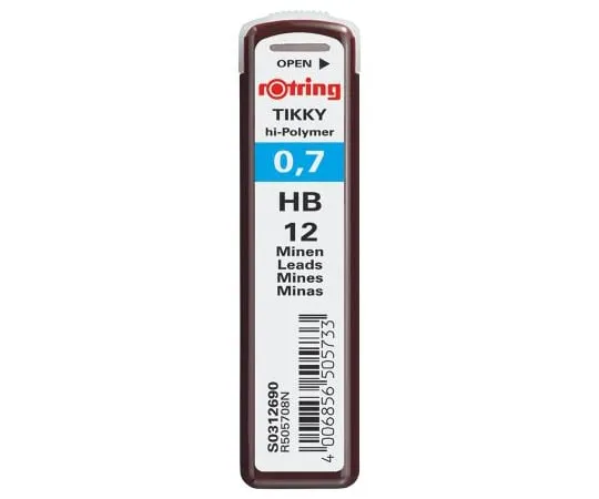 64-1706-20　Rotring HB Refill, 0.7mm　1904837