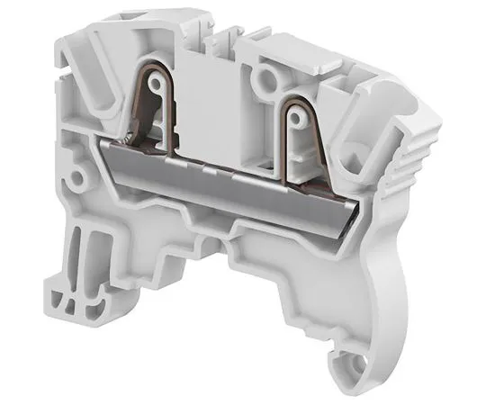 64-1734-23　Entrelec, ZK4 Series , 1 kV Standard Din Rail Terminal, Spring Clamp Termination　1SNK706010R0000