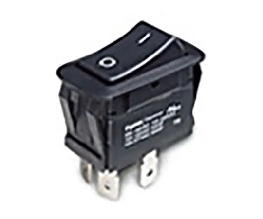 64-1707-11　TE Connectivity Double Pole Single Throw (DPST), Latching Rocker Switch Panel Mount　1571102-2