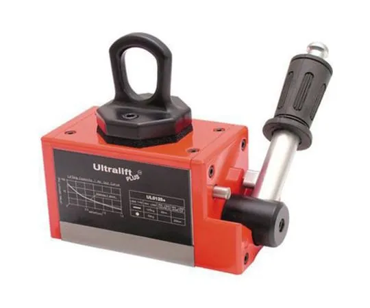64-1725-62　Eclipse Manual 125 (Flat) kg, 50 (Round) kg, Lifting Magnet, UL0125+RS　UL0125+RS
