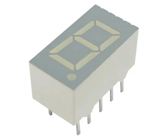 64-1649-61　SA36-11SURKWA Kingbright 7-Segment LED Display, CA Red 28 mcd RH DP 9.1mm　SA36-11SURKWA