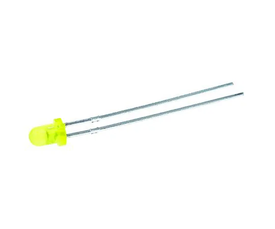 64-1640-73　2.5 V Yellow LED 3mm Through Hole, Kingbright L-1154YD　L-1154YD