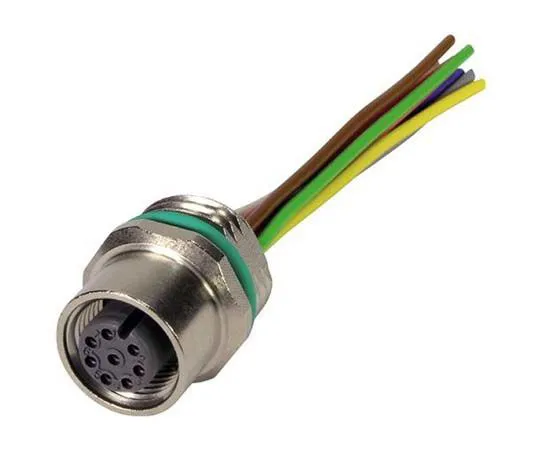 64-1723-67　Harting, 2103 Series, Straight M12 to Unterminated Cable assembly, 500mm Cable　21033176805