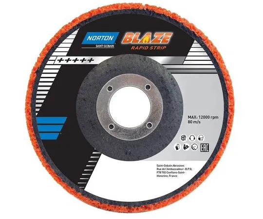 64-1658-24　Norton Blaze Rapid Strip Coarse 125mm Ceramic Stripping Disc　66623303916