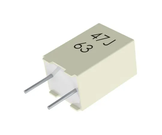 64-1678-91　KEMET 1μF Polyester Capacitor PET 63 V ac, 100 V dc ±5% R82 Series Through Hole　R82EC4100DQ70J