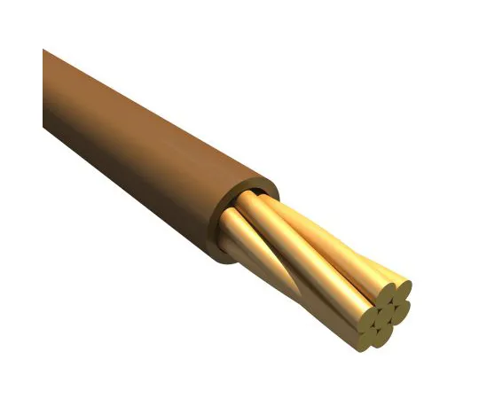 64-1733-07　Alpha Wire High Temperature Wire 0.23 mm² CSA, Brown 30.5m Reel, Premium Series　2844/7 BR005