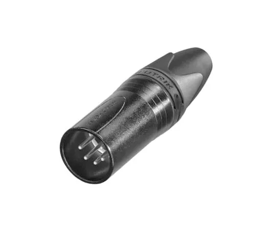 64-1741-93　Neutrik 5 Way Cable Mount XLR Connector, Male, Au over Ni Plated Contacts, 