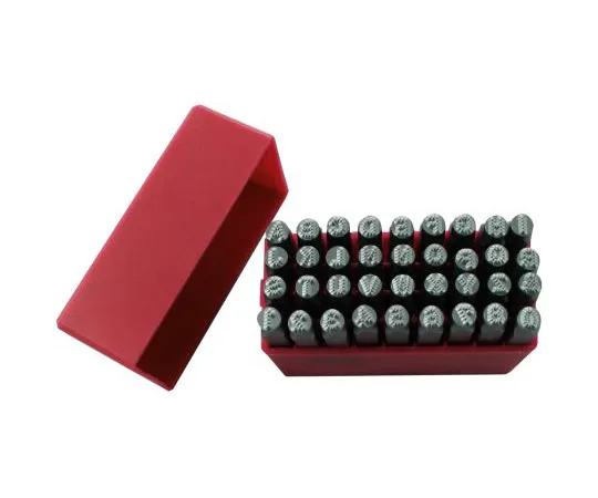 64-1711-10　RS PRO 36 Piece Engraving Letter Punch Set　875-4786