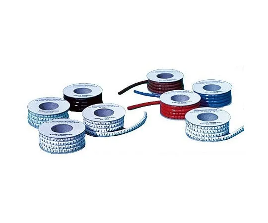 64-1725-22　Brady Ademark Slide On Cable Marker, Pre-printed V White 2.3 → 3.3mm Dia. Range　ACVW25 RS