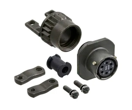 64-1689-16　Amphenol PT Series, 6 Way Cable Mount MIL Spec Circular Connector Receptacle, Socket Contacts,Shell Size 10, Bayonet,　PT01A-10-6S(SR)