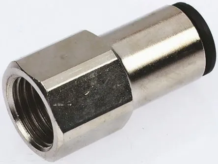 64-1670-08　Legris Pneumatic Straight Threaded-to-Tube Adapter, G 3/8 Female, Push In 8 mm　3114 08 17