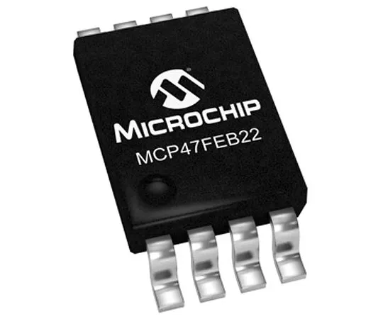 64-1734-94　Microchip MCP47FEB22A0-E/ST, 2-Channel Serial DAC, 8-Pin TSSOP　MCP47FEB22A0-E/ST