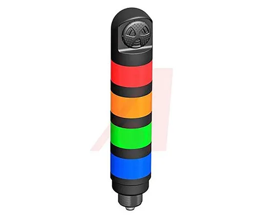 64-1660-63　TL50 LED Beacon Tower With Buzzer, 3 Light Elements, Green, Red, Yellow, 18 → 30 V dc　TL50GYRAQ