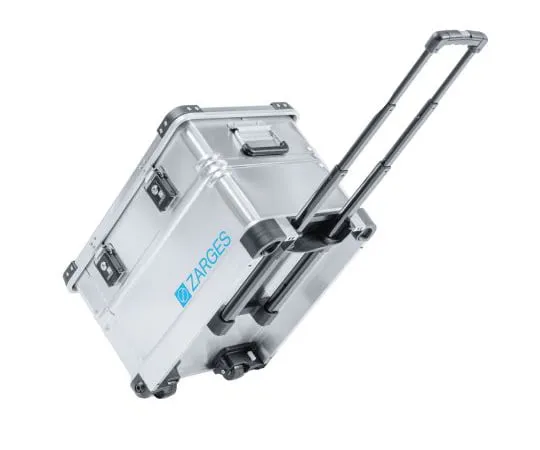 64-1695-87　Zarges K 424 XC Waterproof Equipment case With Wheels Metal, 600 x 400 x 385mm　41811