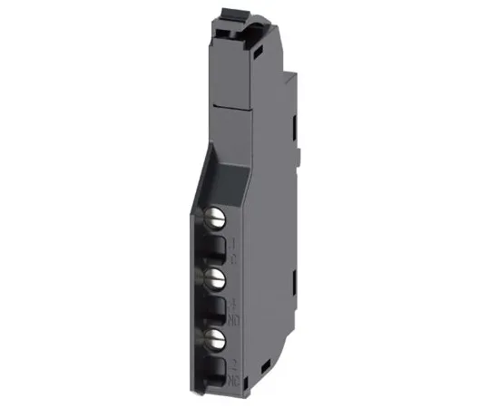 64-1706-04　Siemens Sentron 3VA, 4NO/2NC (3), Auxiliary Contact, Side Mount, 6 A　3VA9988-0AA12